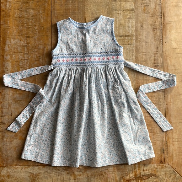 Les Petits Soleils Other - Les Petits Soleils smocked dress size 6